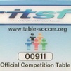 Official Competition plate