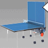 Indoor tennis table